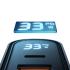 Mcdodo CH-2250 33W 4-Port Digital Display Fast Charge Adapter (Black)
